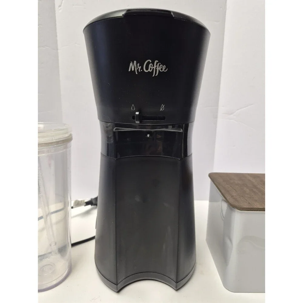used Mr Coffee Iced Coffee Maker BVMC-ICMBL-AM w Original Tumbler Tested Works